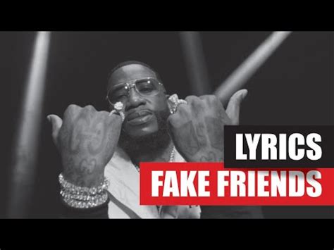 fake friends lyrics gucci mane|gucci mane friends lyrics.